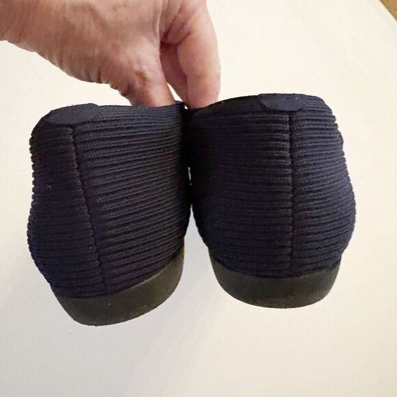 Vivaia Square-Toe V-Cut Flats (Margot 2.0) Navy Blue Size 43 US 11 $129.00 - Picture 12 of 14